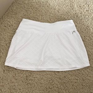 Womens skort white